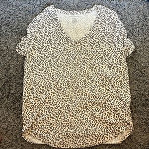 American Eagle Soft and Sexy Cheetah Shirt